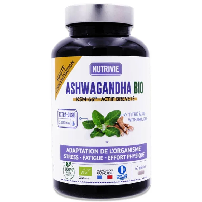 NUTRIVIE ASHWAGANDHA BIO 60 CAPSULE — preț și oferte