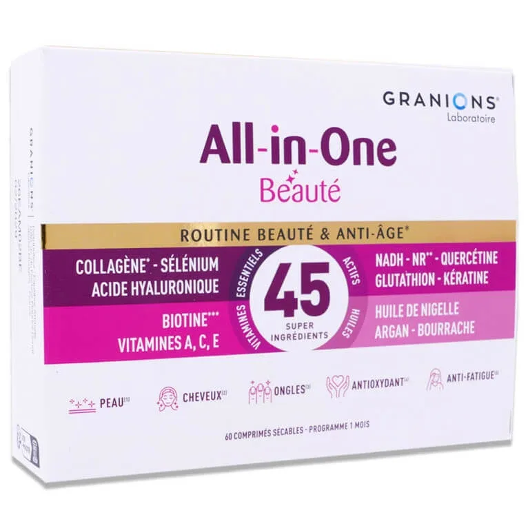 GRANIONS ALL IN ONE BEAUTE 60 COMPRIMATE — preț și oferte