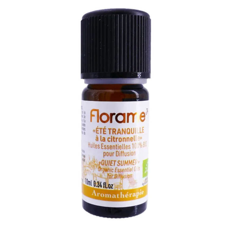 FLORAME ULEIURI ESENȚIALE BIO „VARĂ LINISTITĂ” CU CITRONELĂ 10 ML — preț și oferte