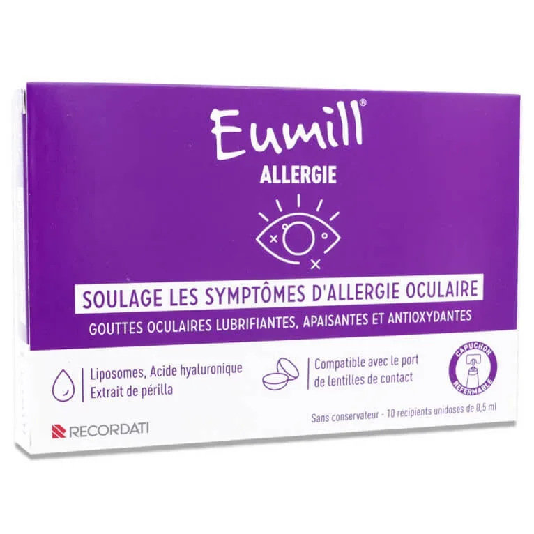 EUMILL ALERGIE OCULARĂ 10X0,5ML — preț și oferte