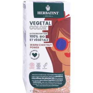 HERBATINT VEGETAL COLOR BIO WARM CHESTNUT POWER 100 g