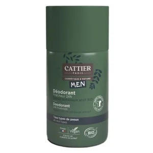 CATTIER MEN DEZODORANT PROASPĂTIME 24 DE ORE ROLL-ON ECOLOGIC 50 ML