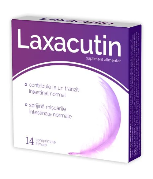 ZDROVIT LAXACUTIN 14COMPR — preț și oferte