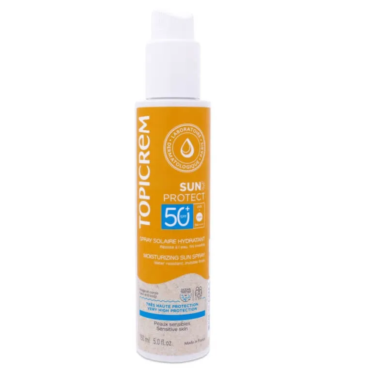 TOPICREM SUN PROTECT SPF50+ SPRAY SOLAR HIDRATANT 150 ml — preț și oferte