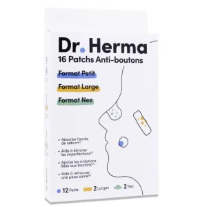 DR HERMA 16 plasturi anti-acnee în diverse formate