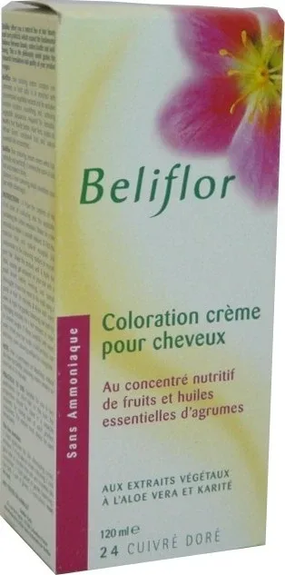 BELIFLOR CREMĂ DE Vopsire 24 CUPRU AURIU 120 ML — preț și oferte