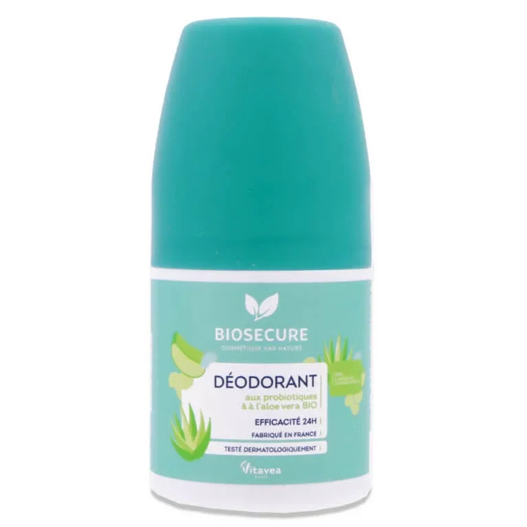 BIOSECURE DEODORANT 24 DE ORE CU PROBIOTICE ȘI ALOE VERA ECOLOGICĂ 50 ML — preț și oferte