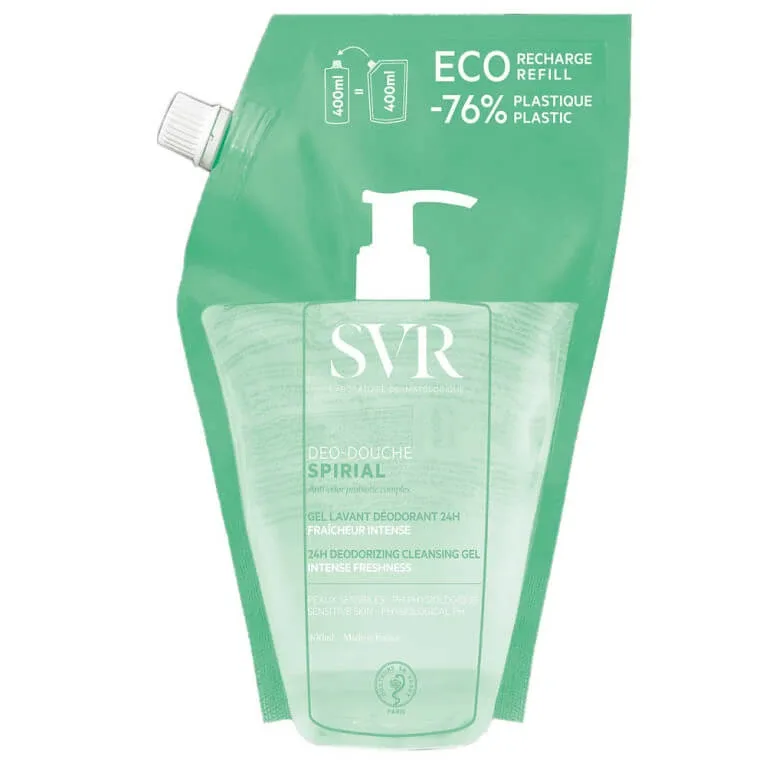 SVR SPIRIAL DEO DUS 24H REÎNCĂRCARE 400ML SVR LABORATORIES — preț și oferte