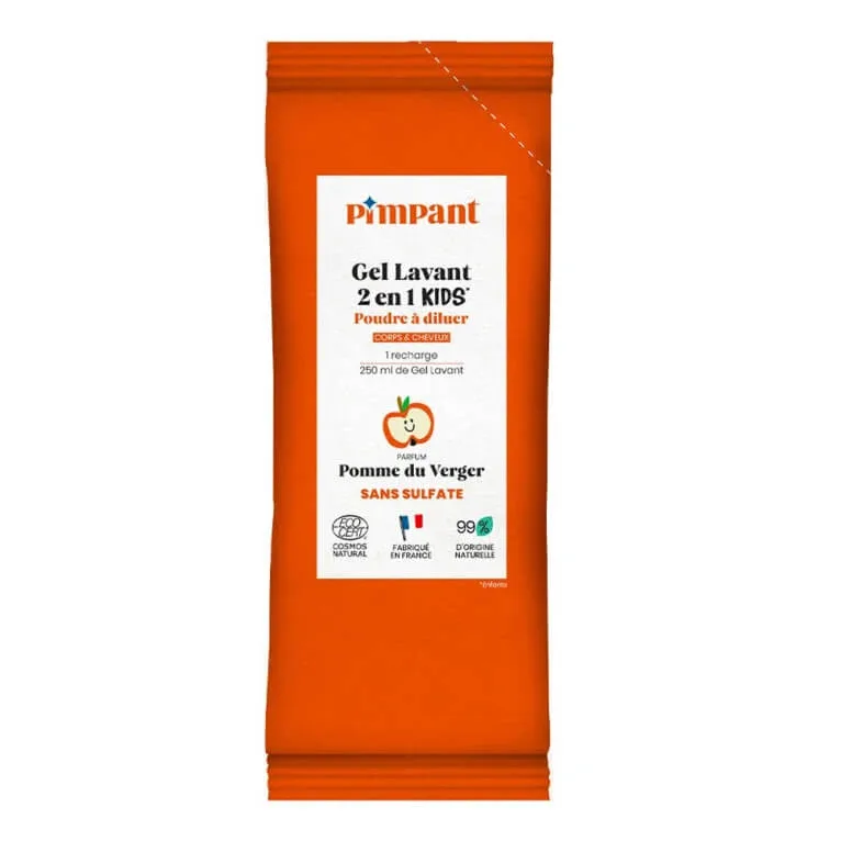 PIMPANT GEL DE CURĂȚARE 2 ÎN 1 PENTRU COPII, MĂR DE GRĂDINĂ, 25 G — preț și oferte