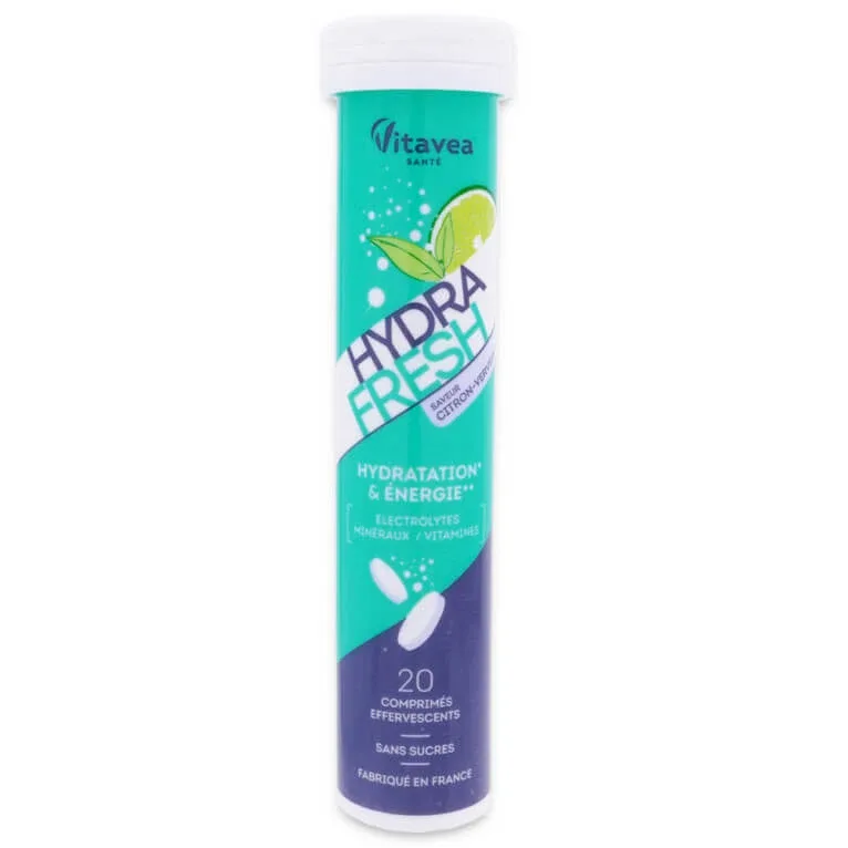VITAVEA HYDRA FRESH CU AROMĂ DE LĂMÂIE ȘI VERBENĂ, 20 DE COMPRIMATE — preț și oferte