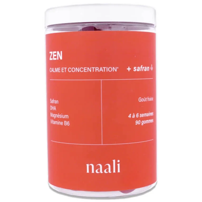 NAALI ZEN CALM ȘI CONCENTRARE + ȘOFRAN 90 DE GUME — preț și oferte