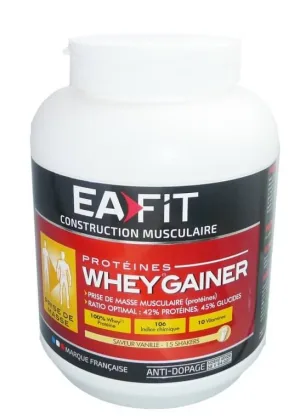 EAFIT PROTEINE WHEYGAINER VANILIE 750 g
