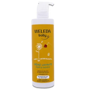 WELEDA BABY CREMĂ DE SPĂLARE PENTRU CORP ȘI PĂR 400 ML