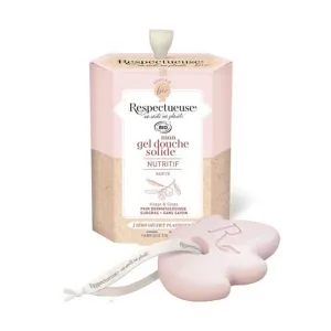 RESPECTUEUSE BIO – GELUL MEU DE DUȘ SOLID ȘI NUTRITIV, 75 G
