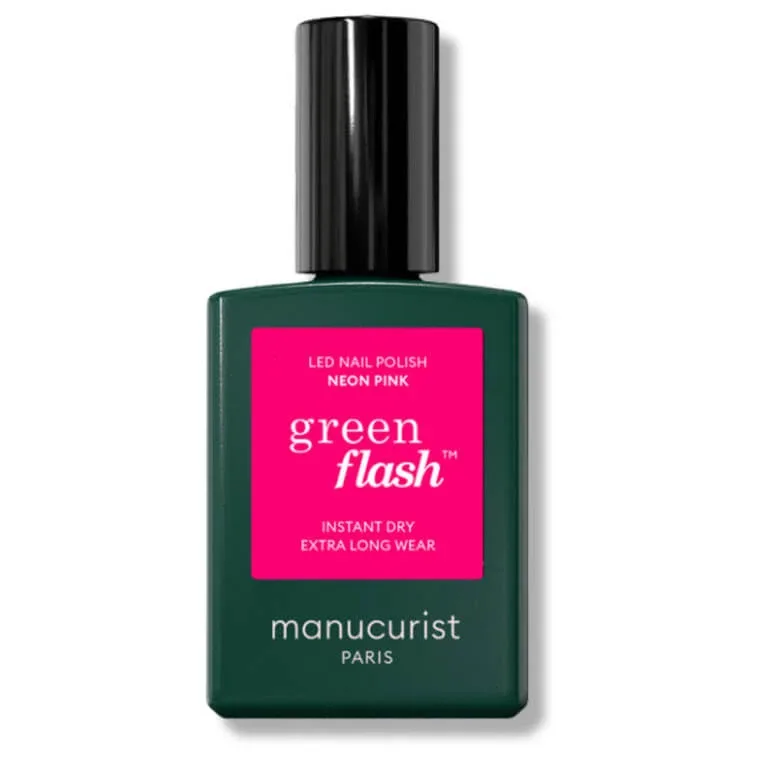 MANUCURIST GREEN FLASH LAC DE UNGHII ROZ NEON 15 ML — preț și oferte