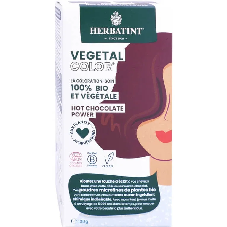 HERBATINT VEGETAL COLOR BIO HOT CHOCOLATE POWER 100 g — preț și oferte