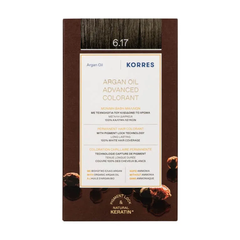 KORRES VOPSEA DE PĂR CU ULEI DE ARGAN 6.17 — preț și oferte