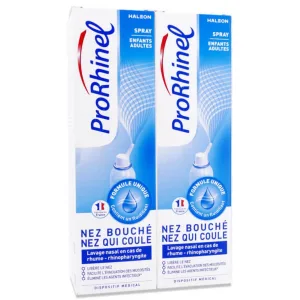 PRORHINEL PENTRU NAS ÎNCHIS ȘI NAS CARE CURGE – COPII ȘI ADULȚI – SPRAY 2X100ML