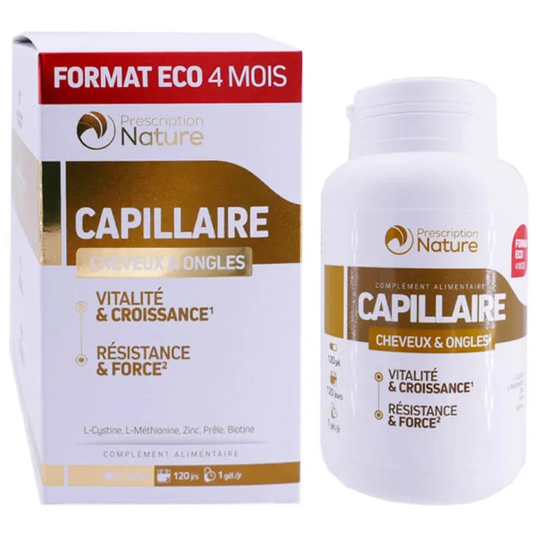 PRESCRIPTION NATURE PENTRU PĂR ȘI UNGHII 120 DE CAPSULE — preț și oferte