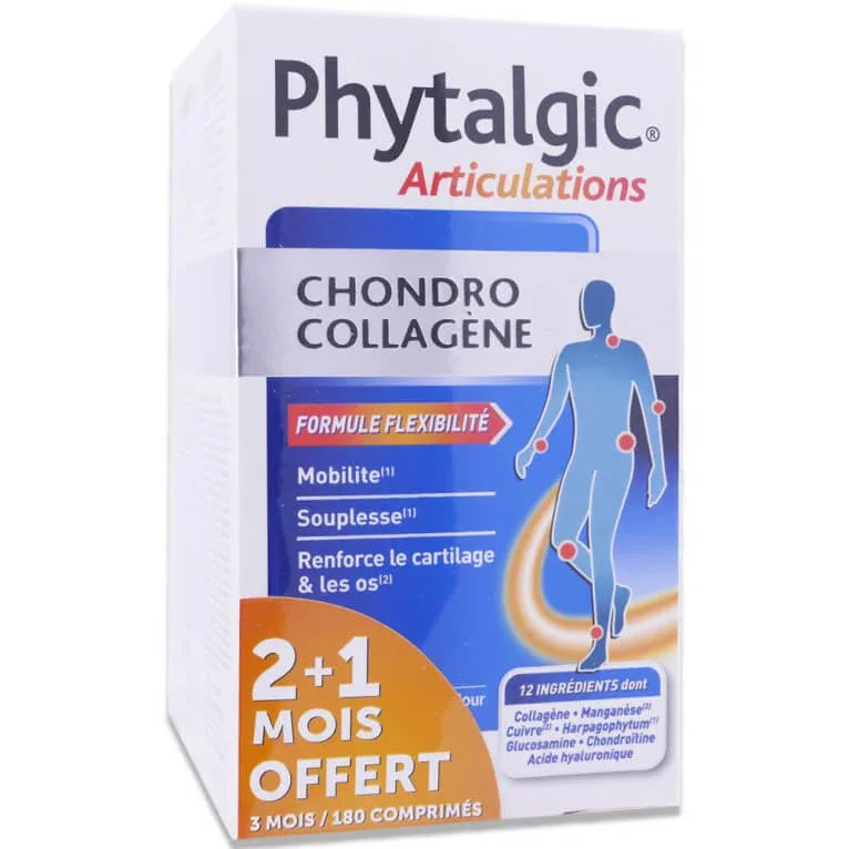 PHYTALGIC ARTICULAȚII CHONDRO COLLAGÈNE 180 COMPRIMATE — preț și oferte