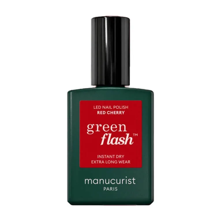 MANUCURIST GREEN FLASH LAC DE UNGHII RED CHERRY 15 ML — preț și oferte