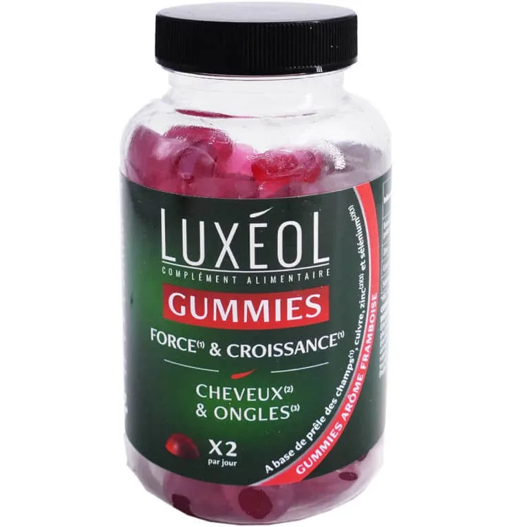 LUXEOL GUMMIES FORȚĂ ȘI CREȘTERE 60 DE GUMMIES — preț și oferte