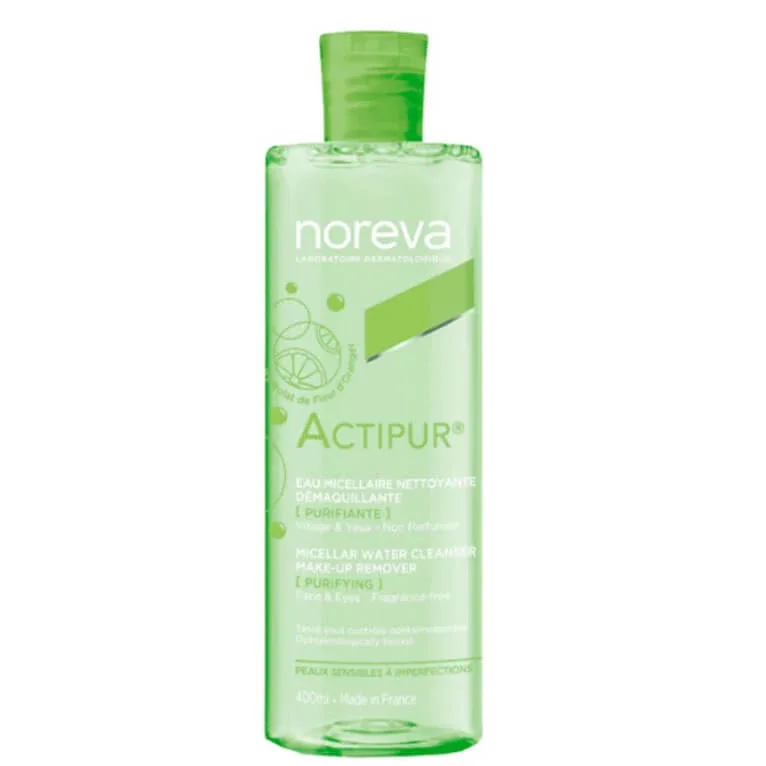NOREVA ACTIPUR APĂ MICELARĂ PENTRU FAȚĂ ȘI OCHI 400 ML — preț și oferte