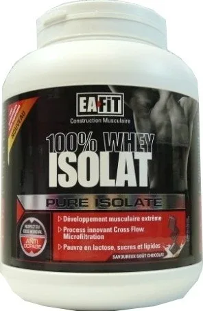 EAFIT PURE ISOLATE 100% Izolat de zer cu aromă de ciocolată 750 g