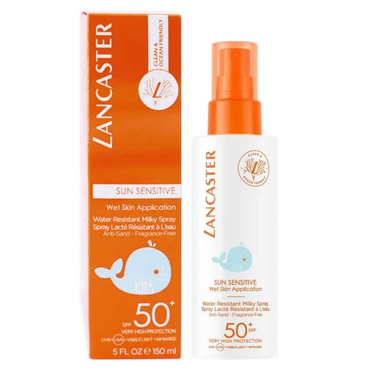 LANCASTER SUN SENSITIVE KIDS SPRAY LACTE SPF50+ 150 ml — preț și oferte