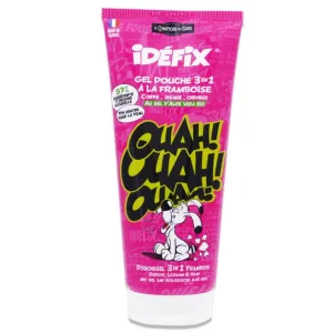LE COMPTOIR DU BAIN IDEFIX GEL DE DUȘ 3 ÎN 1 CU ZMEURĂ 200 ML
