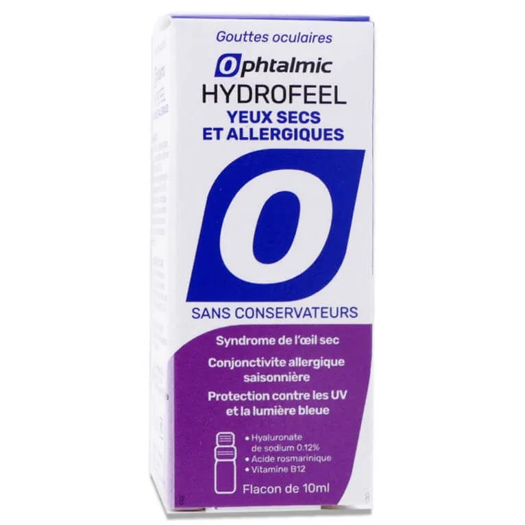 OPHTALMIC HYDROFEEL PENTRU OCHI USCAȚI ȘI ALERGICI 10 ML — preț și oferte