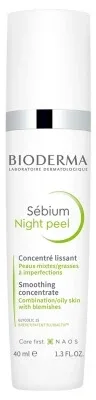 Bioderma Sébium Night Peel Concentrat de netezire 40 ml — preț și oferte