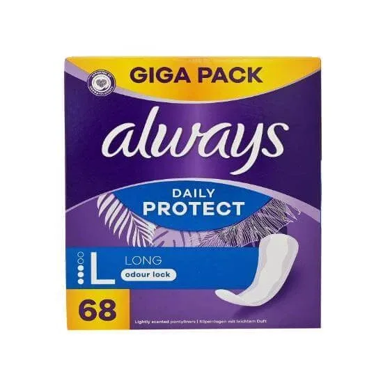 ALWAYS Daily Protect Large 68 bucăți — preț și oferte