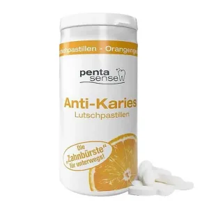 Pastile anti-cariile Penta-Sense cu aromă de portocală, 150 de pastile