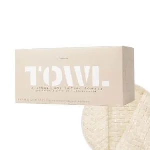 Prosoape faciale de unica folosinta Bamboo, pachet xxl, 80 bucati, Towl