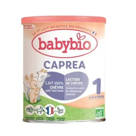 Formula 1 Lapte de capra Bio, + 0 luni, 400 g, BabyBio — preț și oferte