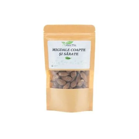 Migdale coapte si sarate, 150 g, Natura Plus — preț și oferte