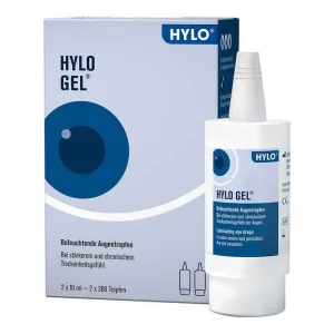 HYLO GEL picături oftalmice, 2x 2x10 ml picături oftalmice