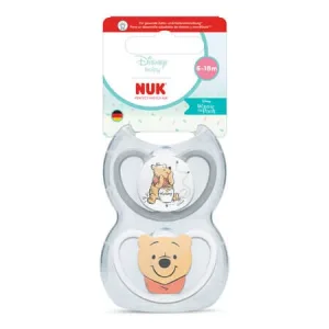 Set suzete Perfect Match Air, Winnie the Pooh, 6-18 luni, 2 bucati, Nuk