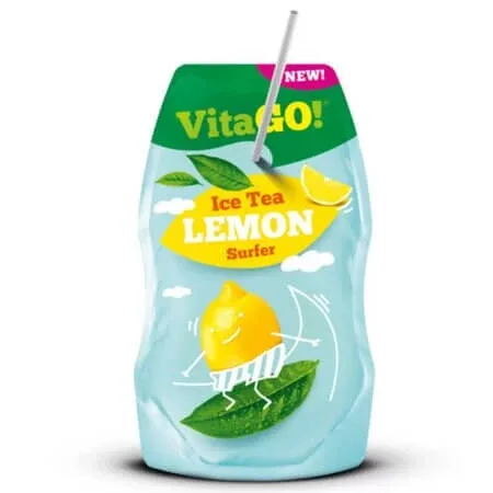 Bautura racoritoare Ice Tea, Lamaie, 200 ml, VitaGo — preț și oferte