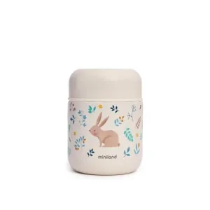 Termos pentru hrana solida, 280 ml, Mini Rabbit, Miniland