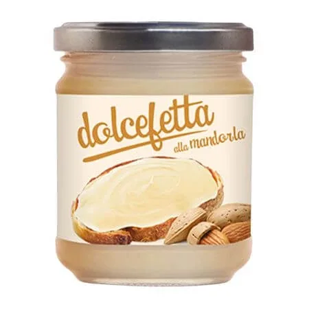 Crema tartinabila cu migdale Dolcefetta, 180 g, O Sole e Napule — preț și oferte