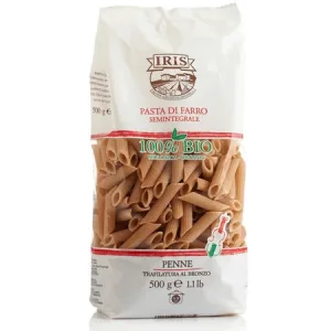 Paste Penne Bio din Spelta, 500 g, Iris Bio