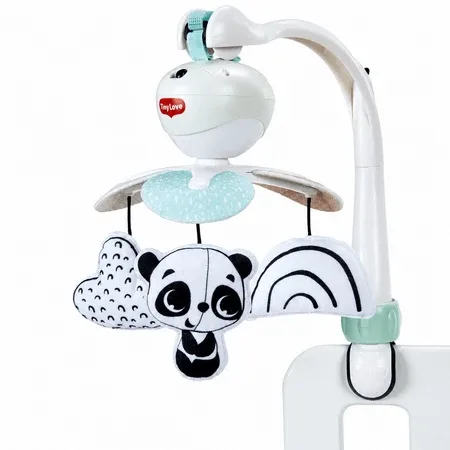 Carusel Muzical Mobil 3-In-1, Take-Along - Black & White Decor, 0 luni+, Tiny Love — preț și oferte