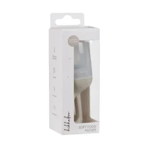Dispozitiv din silicon pentru hranire Platinum, Sand, +6 luni, 1 bucata, Kikka Boo