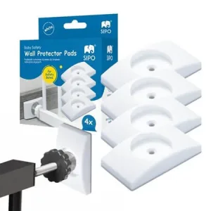 Set 4 protectii de perete pentru poarta de siguranta, Sipo