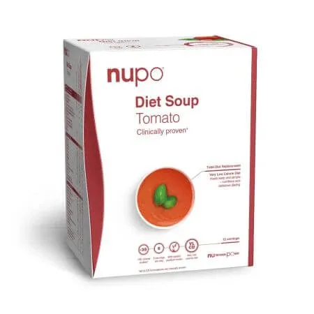 Inlocuitor total de dieta pentru controlul greutatii Diet Soup Tomato, 12 plicuri x 32 g — preț și oferte