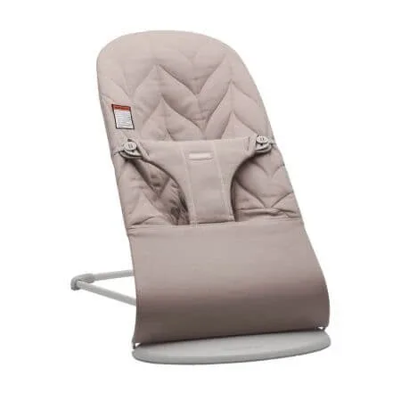 Balansoar din tesatura matlasata Bliss, Sand Gray, 0 luni+, BabyBjorn — preț și oferte