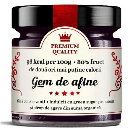 Gem de Afine, 250 g, Secretele Ramonei — preț și oferte