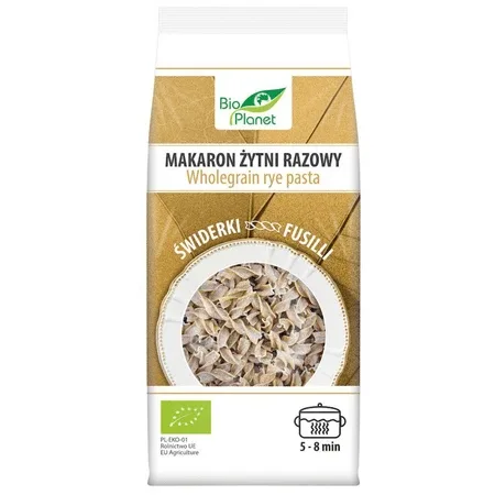 Fusilli din secara integrala bio, 400 g, Bio Planet — preț și oferte